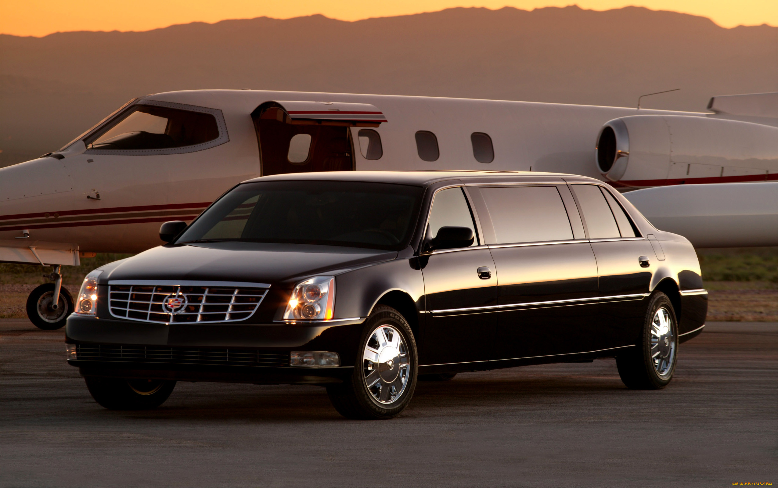 , cadillac, black, limousine